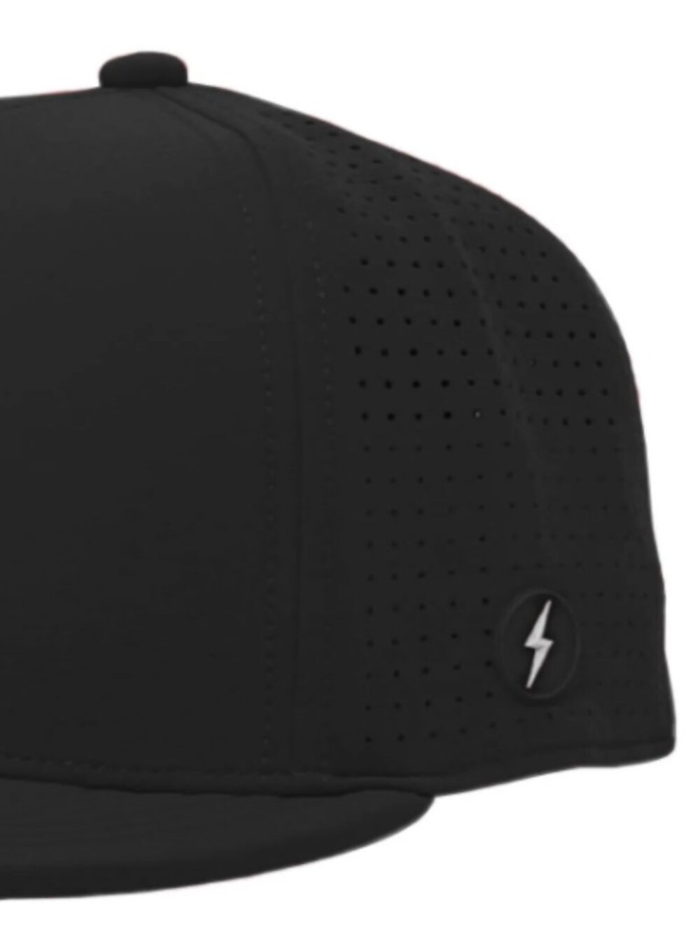 Bruce Bolt Blank Game Hat Black Snapback